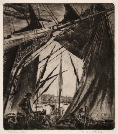 Voiles et une vue - Orville Houghton Peets