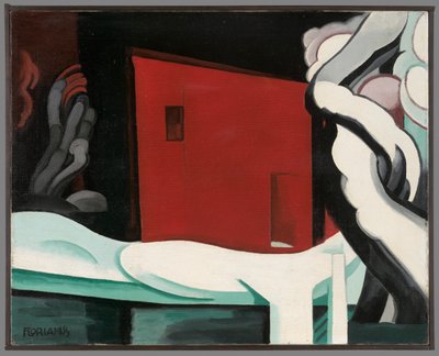 Neige et lueur - Oscar Bluemner