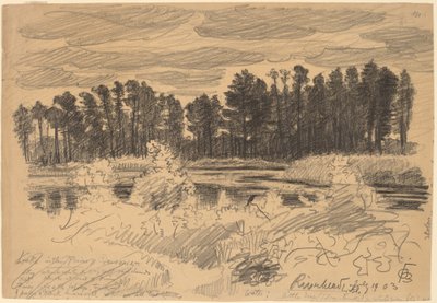 Riverhead, Long Island - Oscar F. Bluemner