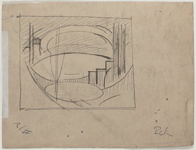 Étude pour "Soho" - Oscar F. Bluemner