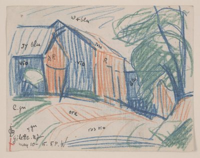 Gilette, New Jersey - Oscar Florianus Bluemner
