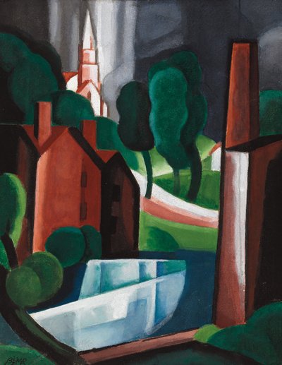 Ville du New Hampshire - Oscar Florianus Bluemner