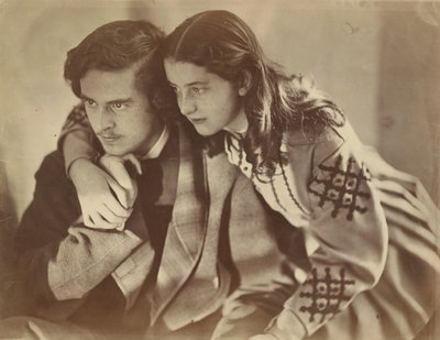 Mary Constable et son frère - Oscar Gustav Rejlander