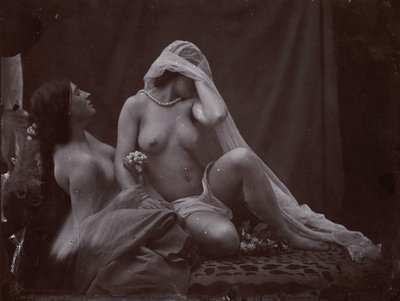 [Étude pour Deux Modes de Vie], vers 1857, imprimé en 1987 - Oscar Gustav Rejlander