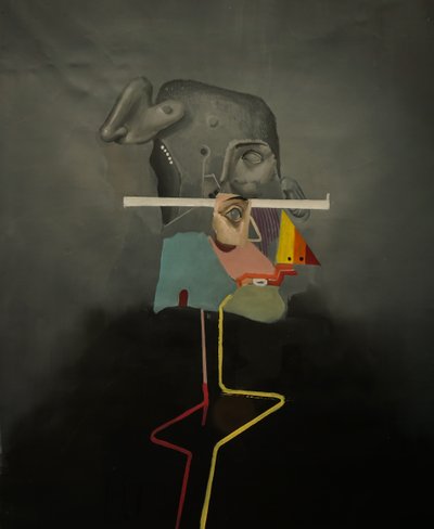 Silly, 2021-2014 (huile sur lin) - Oscar Nin