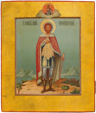 Saint Alexandre Nevski, 19ème siècle - Osip Semionovich Chirikov
