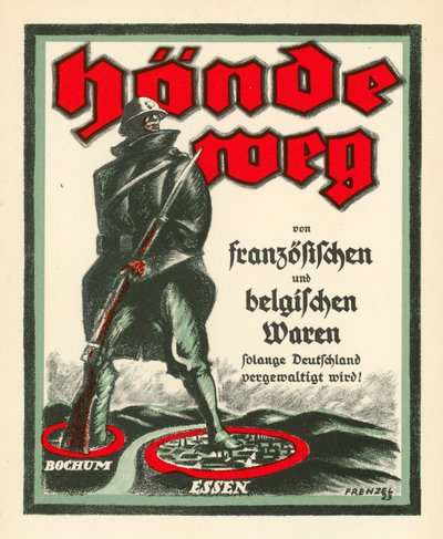 Affiche de propagande allemande s