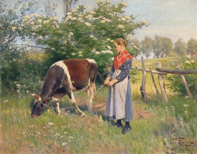 La Laitière - Oskar Frenzel