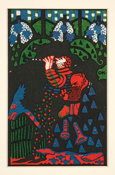 Zwei Musikanten - Oskar Kokoschka