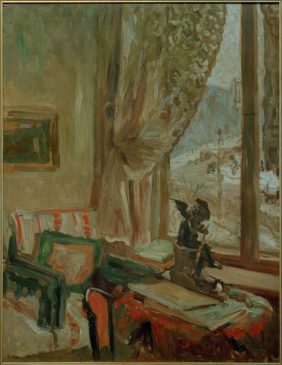 Vue de la Maison romane, Berlin - Oskar Moll