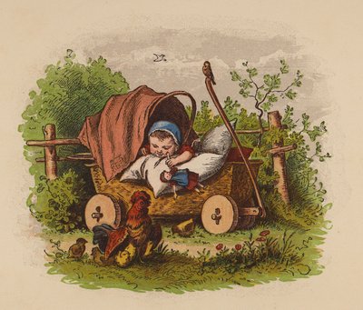 Bébé dans un landau - Oskar Pletsch