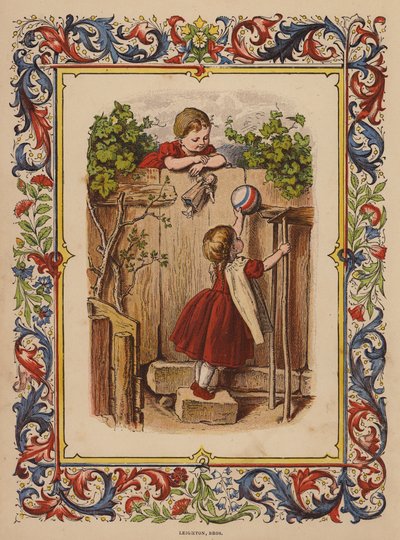 Enfants jouant - Oskar Pletsch