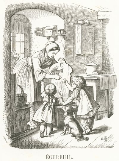 E : Écureuil - Oskar Pletsch