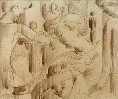 Composition de figures - Oskar Schlemmer