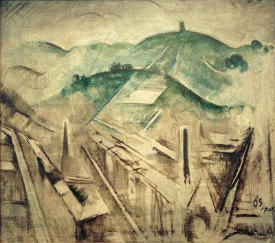 Paysage Stuttgart I - Oskar Schlemmer