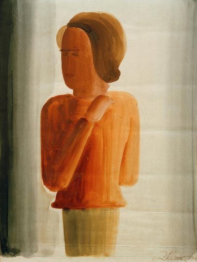 Garçon rouge - Oskar Schlemmer