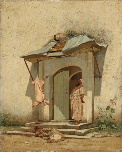 Un boucher ottoman, 1878 - Osman Hamdi Bey