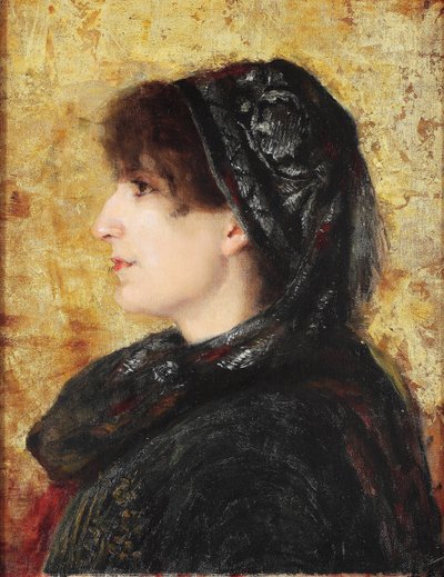 Portrait de Naile Hanım - Osman Hamdi Bey