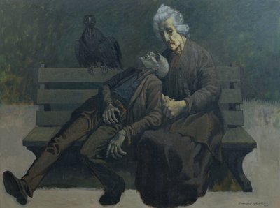 Un Banc à Paris, 1960 - Osmund Caine
