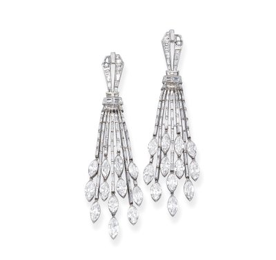 Paire de pendants d