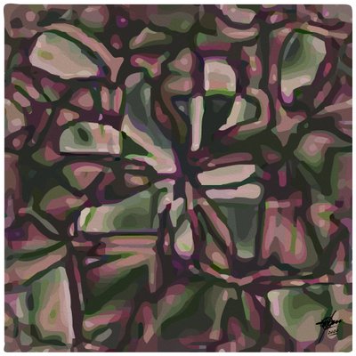 Formes organiques aux teintes douces - Osvaldo Russo