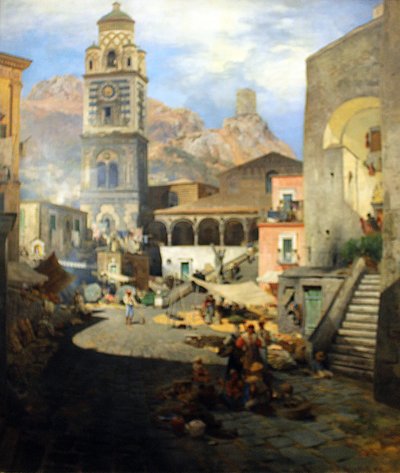 French : Place du marché d