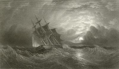 HMS Galatea en croisière - Oswald Walters Brierly