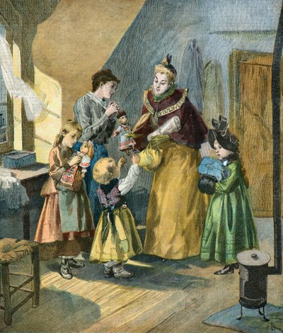 Charité le jour de Noël - Oswaldo Tofani
