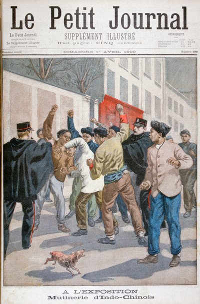 Agitation indochinoise, Exposition Universelle, Paris, 1900 - Oswaldo Tofani