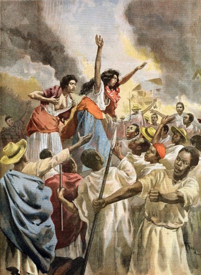 Les princesses royales prêchant la guerre sainte à Madagascar, de 