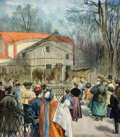 La nouvelle rotonde fauve du Jardin des Plantes - Oswaldo Tofani