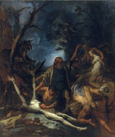 Sorcières à une messe noire - Ottaviano Dandini