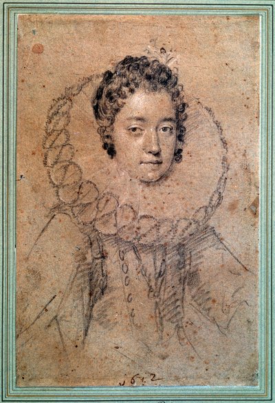 Portrait féminin, 1612 - Ottavio Mario Leoni