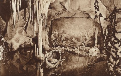 La Grotte Bleue, près du château de Linderhof du roi de Bavière - Otto Ballerstedt