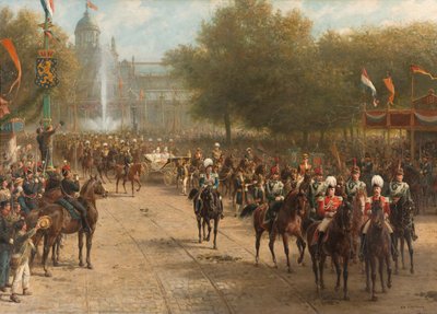 La Frederiksplein, Amsterdam, lors de l