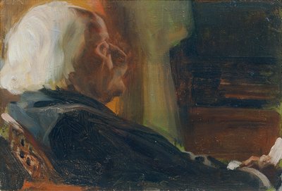 Portrait du compositeur Karl Goldmark 1830-1915, 1905 - Otto Friedrich