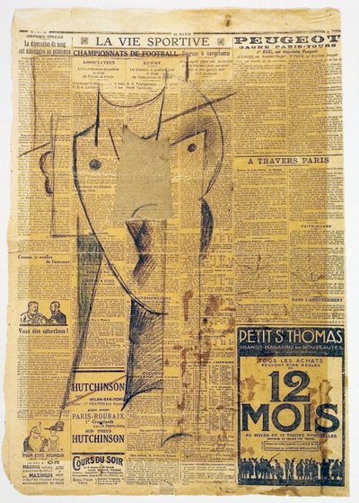 Tête, 1913-1914 - Otto Gutfreund