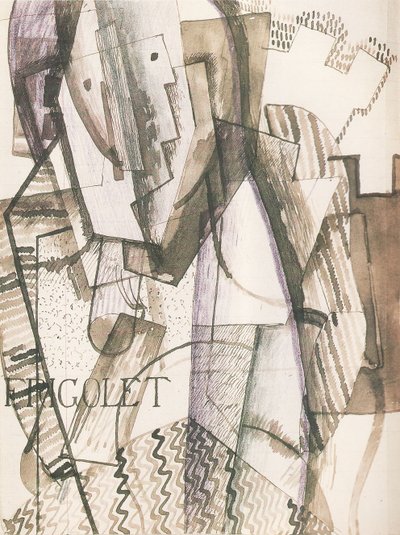 Postava pred hradbami, 1916 - Otto Gutfreund