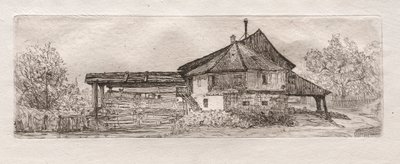 Vieux Moulin sur le Danube - Otto H. Bacher