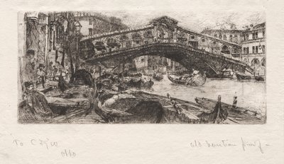 Le Rialto, Venise - Otto H. Bacher