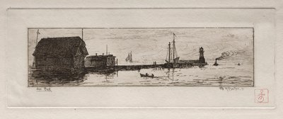 West Pier, Cleveland, 1878 - Otto H. Bacher