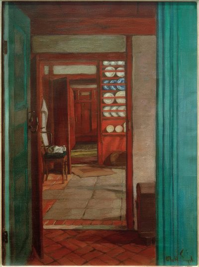 Intérieur frison du nord - Otto Heinrich Engel