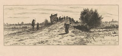 Auf Staßa Brück - Otto Henry Bacher