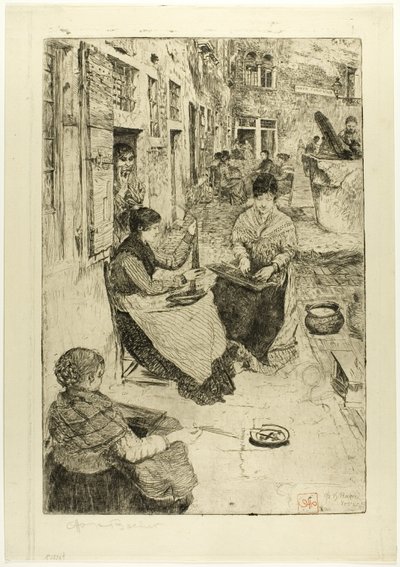 Enfileurs de perles - Otto Henry Bacher