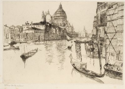 Grand Canal, Venise - Otto Henry Bacher