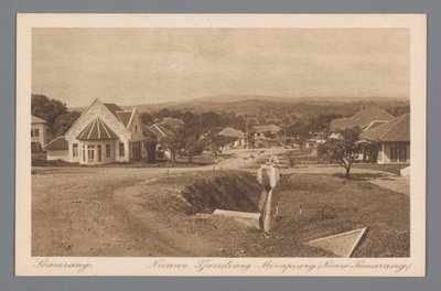 Semarang. Nouvelle Tjandiweg-Merapiweg. (Nouveau-Semarang) - Otto Hisgen