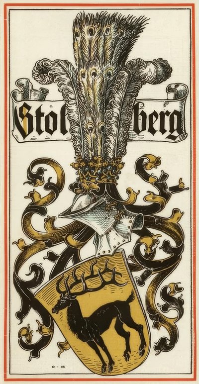 Les armoiries des maisons princières allemandes: Stolberg - Otto Hupp