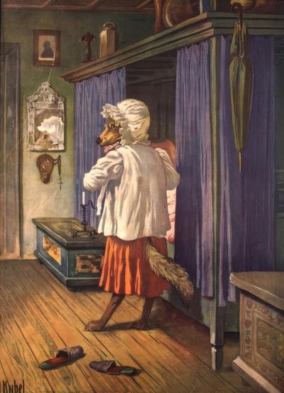 Le Petit Chaperon rouge - Otto Kubel