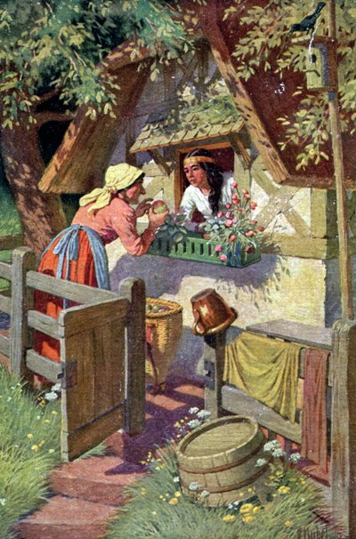 Blanche-Neige et la sorcière - Otto Kubel