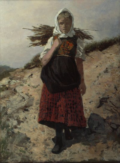 Bois de chauffage ramassé - Otto Ludvig Sinding